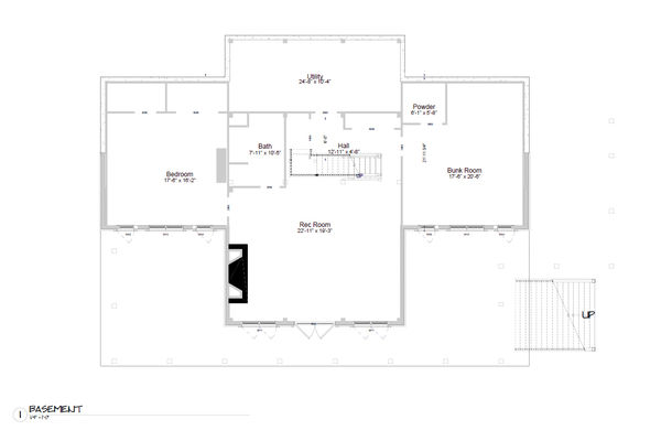 New-Hampshire-Cottage-Canadian-Timberframes-Design-Basement-Floor-Elevation
