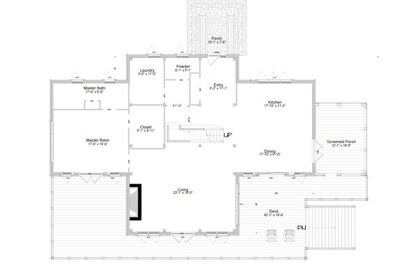 New-Hampshire-Cottage-Canadian-Timberframes-Design-Main-Floor-Elevation