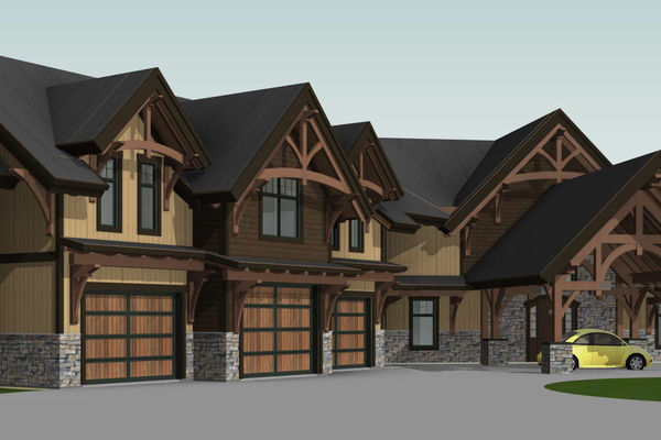 Timber-Creek-Ranch-Canadian-Timberframes-Ontario-Design-Front-Left-Elevation
