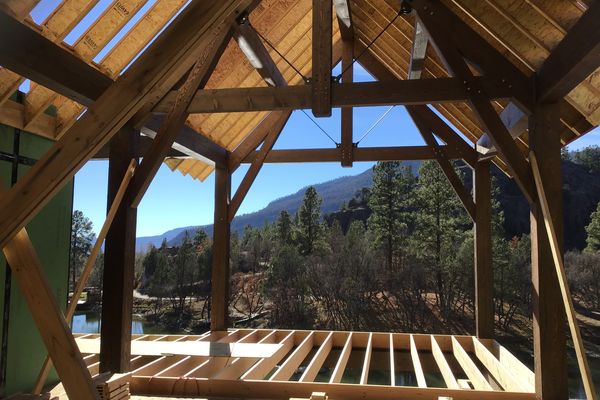 Durango-Timber-Home-Colorado-Canadian-Timberframes-Construction-Master-Bedroom