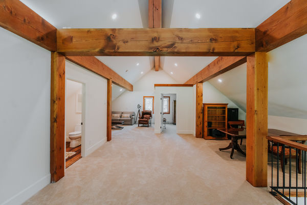 Pemberton-Timber-Frame-Barn-Canadian-Timberframes-Loft-Rec-Room
