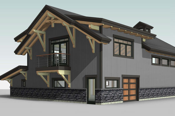 Golden-Creek-Barn-Design-British-Columbia-Canadian-Timberframes-Rear-Right-Perspective