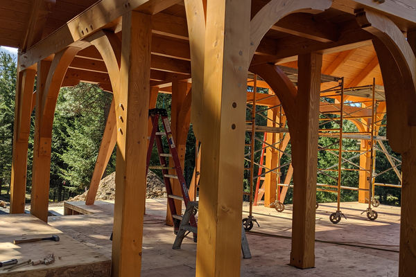 Oregon-Hobbit-House-Canadian-Timberframes-Construction-Raising