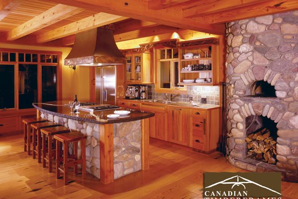 Osprey-Point-Invermere=British-Columbia-Canadian-Timberframes-Kitchen