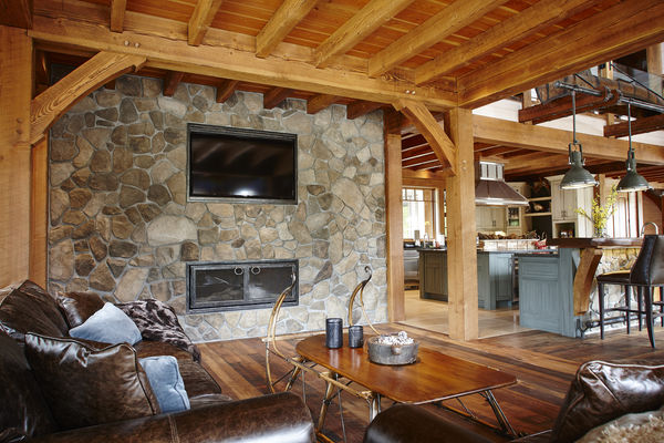 Hill-Top-Retreat-Collingwood-Ontario-Canadian-Timberframes-Family-Room