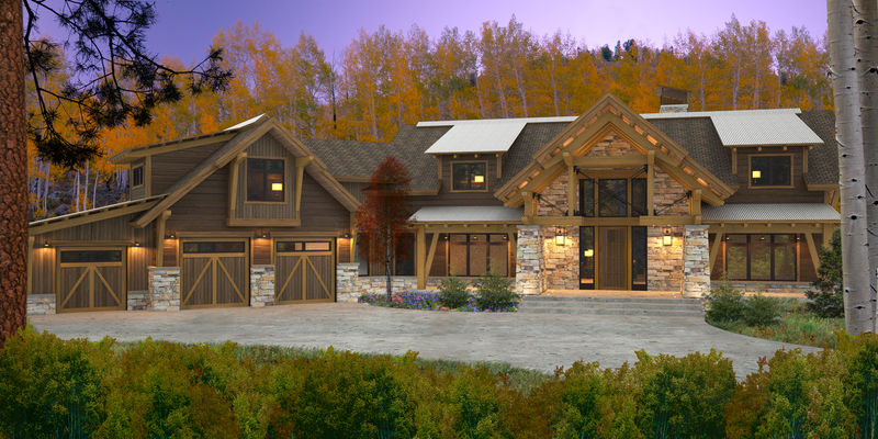 <p>Designed to settle on the river property it was named after, this main floor and second level design offers extra grand timber frame living space under the stylish structure off the vaulted great room. Three bedrooms, a workout room and additional living space on the second level all touch on the balcony views of the lower level. The master suite is found on the main floor along with a den and open living space throughout.</p>

<p>These drawings are the property of Canadian Timberframes Ltd&reg; and may not be reproduced or copied without our written consent.</p>
